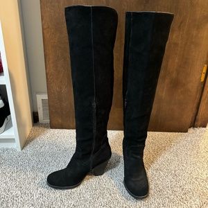 Black OTK Boots